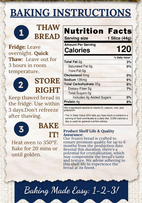 Gourmet Select Highlanders Rye Bread