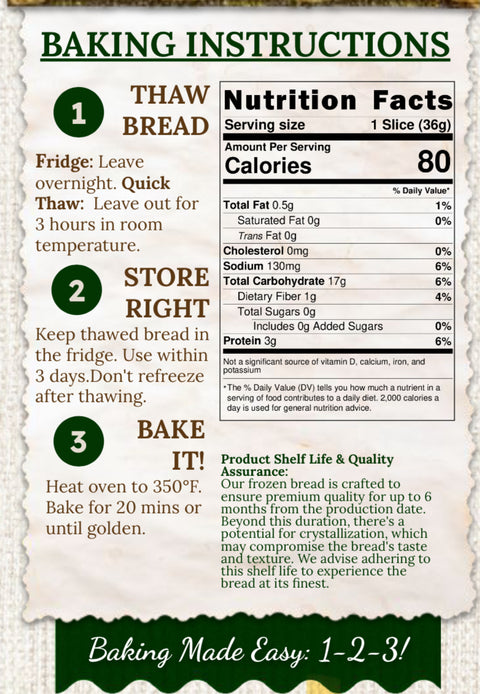 Gourmet Select Flax Seed Bread