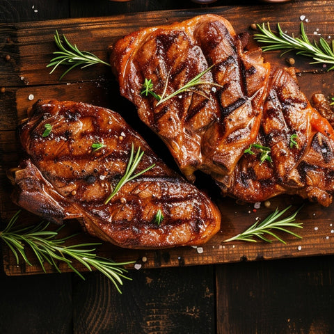 Berkshire Pork Steaks 1.4 Lb