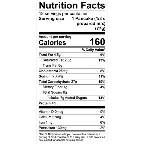 Chocolate Chip Pancake & Waffle Mix (One Week Shipping Delay on this product)