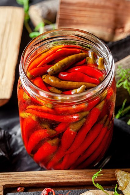 Handmade Amish Hot Chili Peppers 18oz