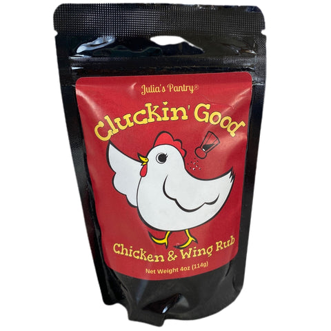 Cluckin' Good Chicken & Wing Rub 4 oz (One Week Shipping Delay on this product)