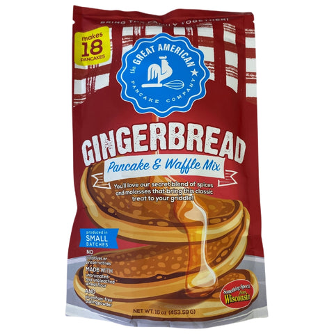 Gingerbread Pancake & Waffle Mix