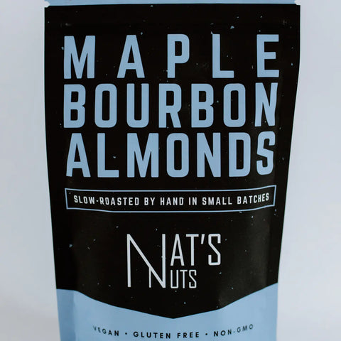 Maple Bourbon Almonds