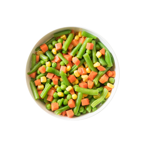 ORGANIC Frozen Mixed Vegetables 1 Lb. 6 Servings per Pound