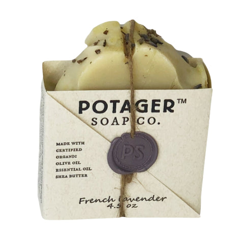 Organic Potager Soap French Lavender