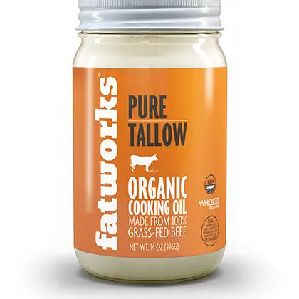 Organic Grass Fed Tallow 14 oz