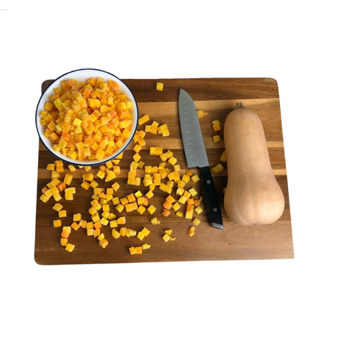 Patriot Foods Frozen U.S. Butternut Squash 5 lbs (5 x 1 Pound Bags)