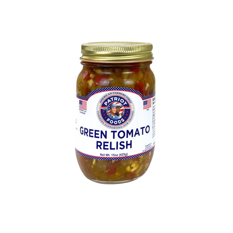 Patriot Foods Green Tomato Relish 15 OZ