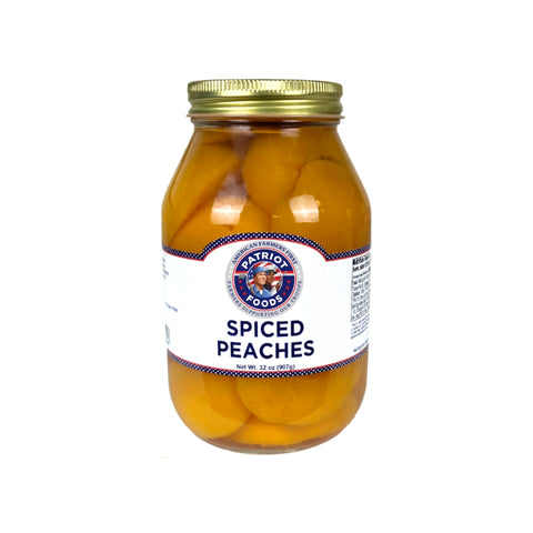 Patriot Foods Spiced Peaches 32 OZ