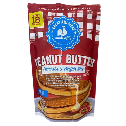 Peanut Butter Pancake & Waffle Mix