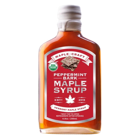 Peppermint Bark Maple Syrup 6.8 oz