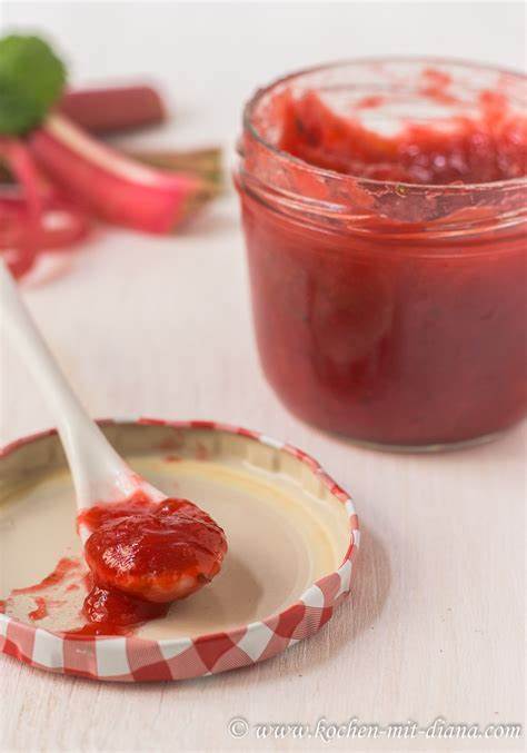 Handmade Amish Rhubarb Jam 18oz