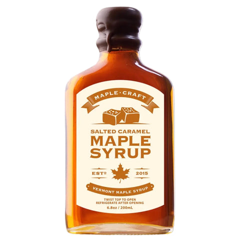 Salted Caramel Maple Syrup