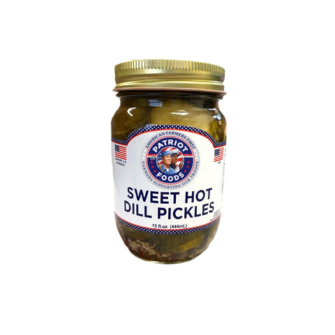 Sweet Hot Dill Pickles