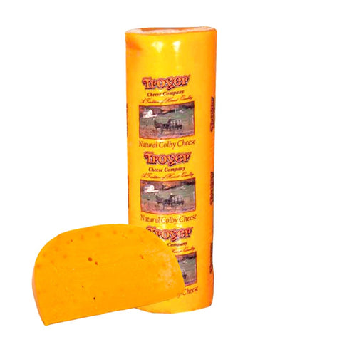 Troyer Sliced Colby Cheese (Price Per LB)