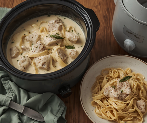 Crockpot Pork Pasta