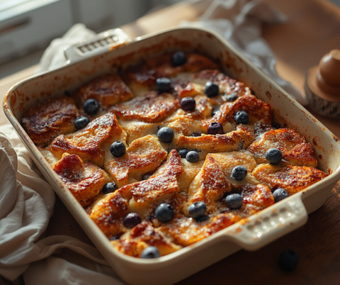 Patriot Foods Blueberry French Toast Casserole