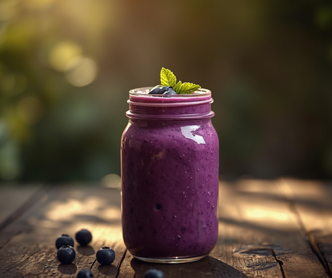 Simple Blueberry smoothie