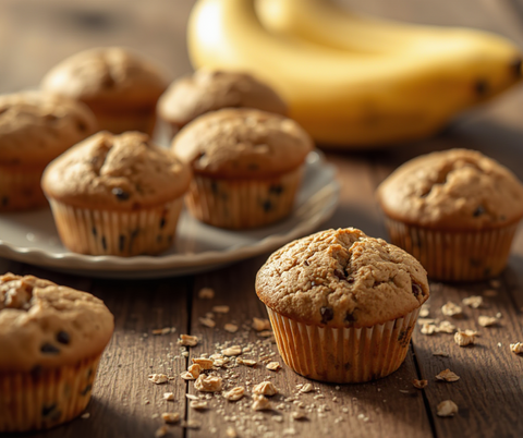 Banana muffins your kids will love!