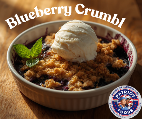 Blueberry Crumbl