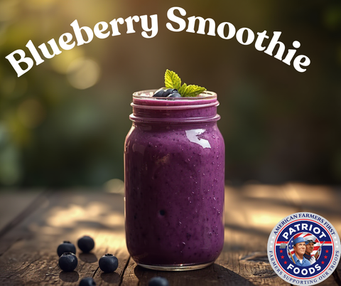 Simple Blueberry smoothie