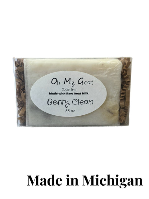 Oh My Goat- Berry Clean Bar Soap