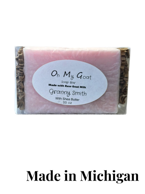 Oh My Goat- Granny Smith Bar Soap