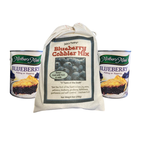 Blueberry Cobbler Mix with Blueberry Filling
