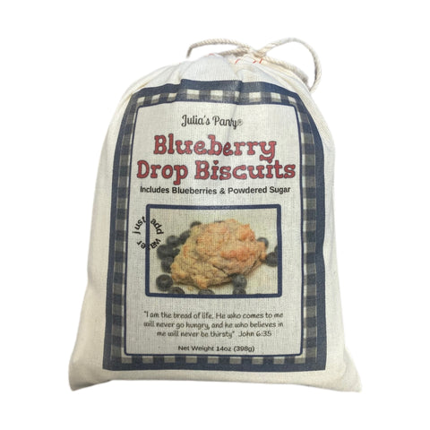 Blueberry Drop Biscuits