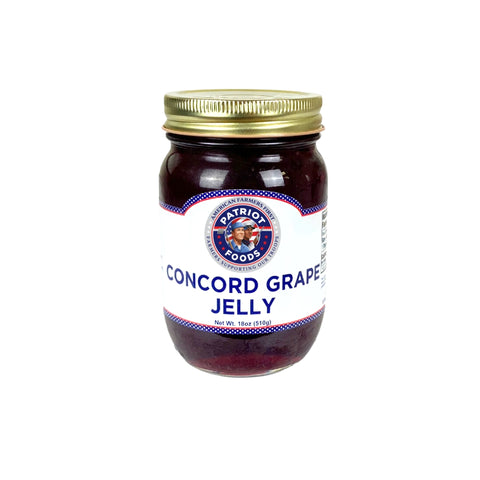 Patriot Foods Jelly Concord Grape 18 OZ