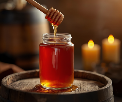 Bourbon Barrel Aged Honey