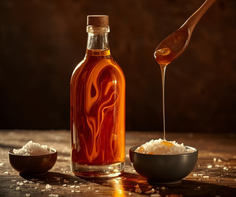 Salted Caramel Maple Syrup