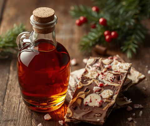 Peppermint Bark Maple Syrup 6.8 oz