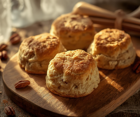 Southern Drop Biscuits Cinnamon and Pecan