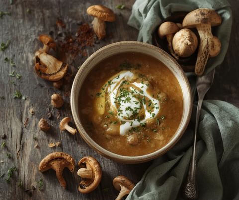 Sherried Mushroom Soup