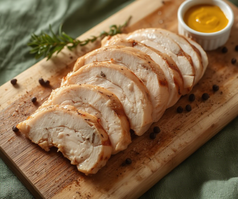 Sliced Troyer Chicken Breast Kettle Fried (Price Per LB)