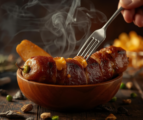 Smoked Jalapeno & Cheddar Bratwurst (1 Lb)