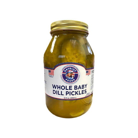 Whole Baby Dill Pickles 32 oz