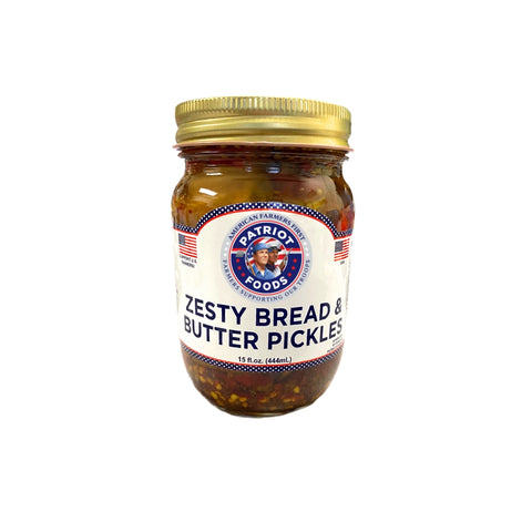 Zesty Bread and Butter Pickles